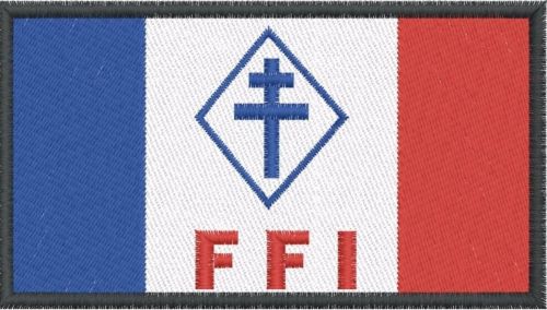Ecussons des FFI Forces Françaises de L'interieur